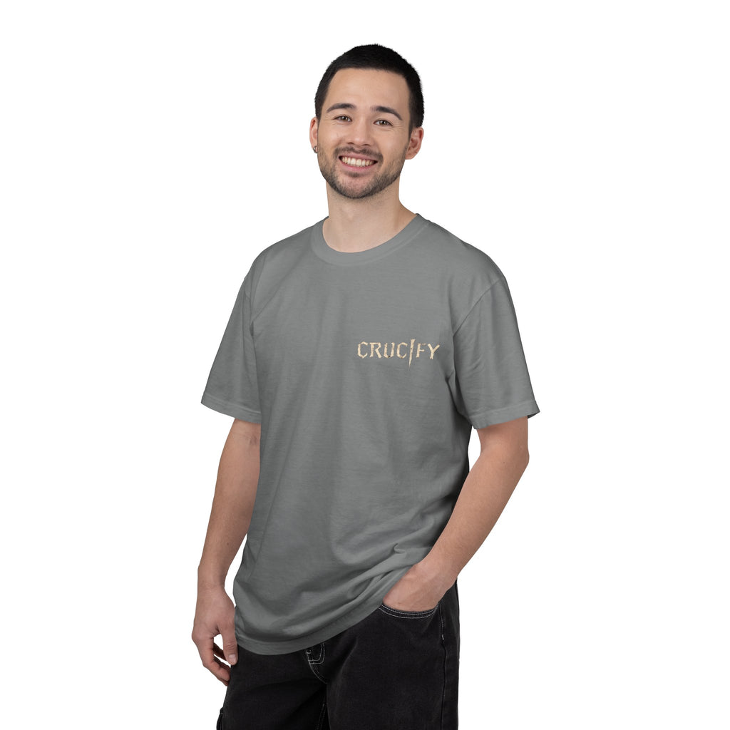 Grey "ASCEND" Baggy Tee (Hebrew)