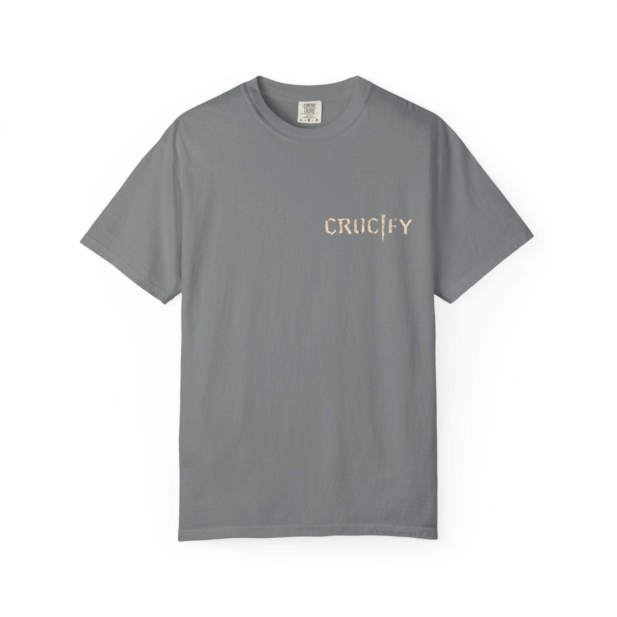 Grey "ASCEND" Baggy Tee (Hebrew)